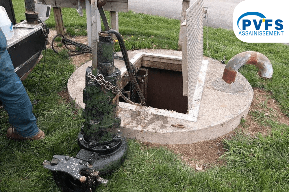 Pompe de relevage en panne