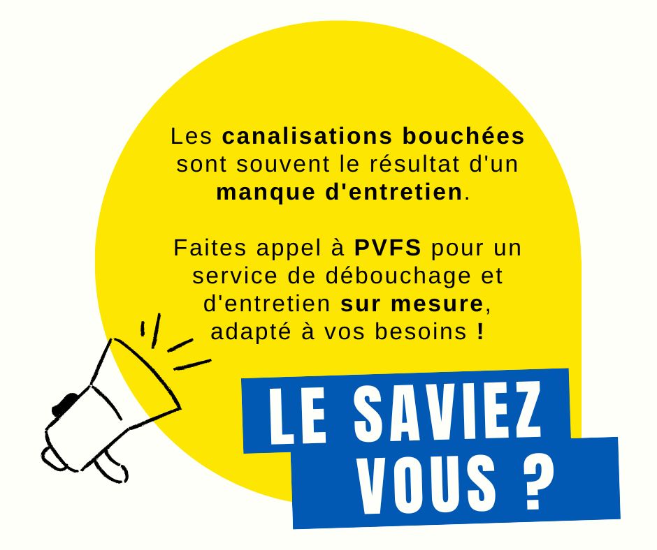 PVFS Assainissement met fin à vos problèmes de canalisations bouchées à Paris