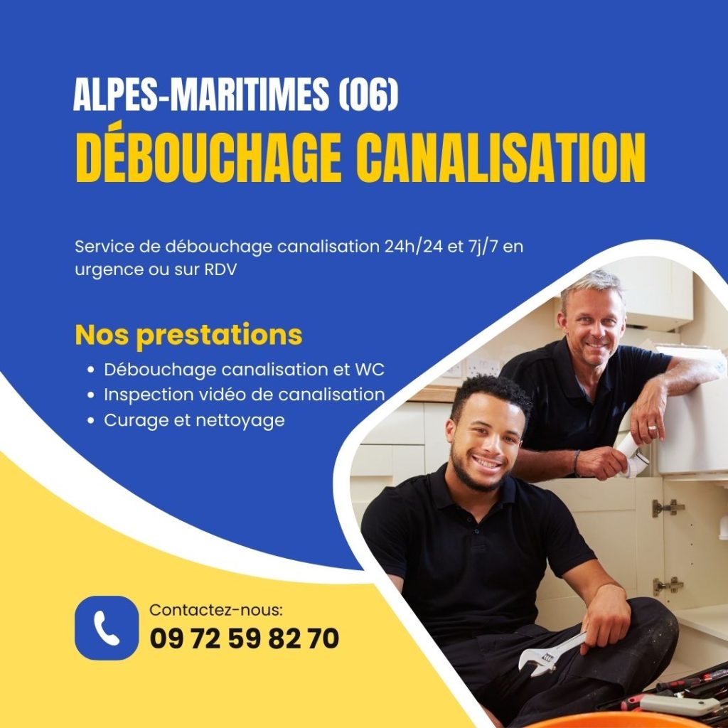 Curage et débouchage canalisation express à Biot (06410)